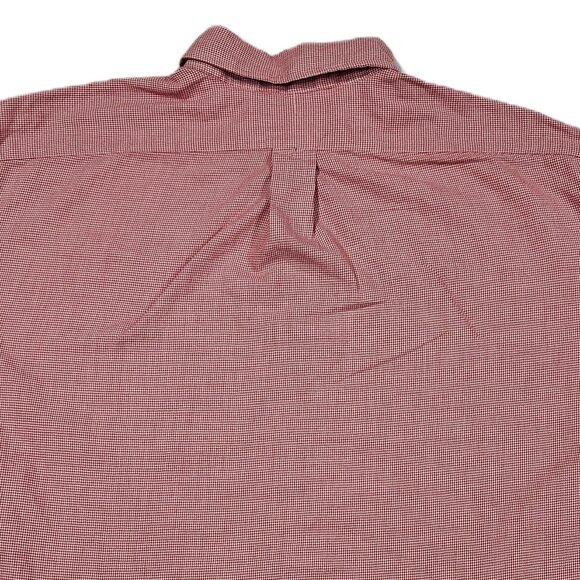 Ralph Lauren Blake Red Houndstooth Button-Down Shirt Men’s XL - Picture 4 of 7